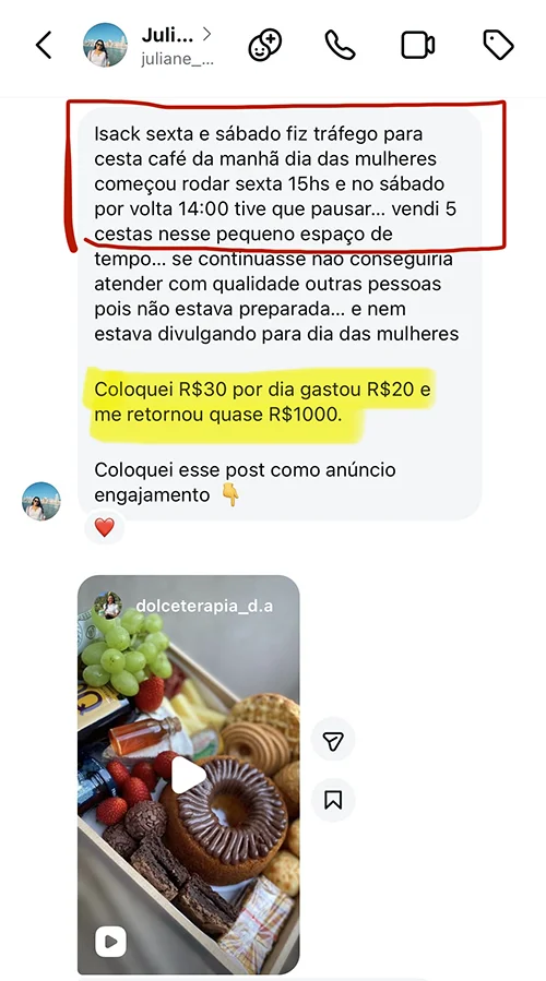 @juliane_mafra — Cestas de Café da Manhã