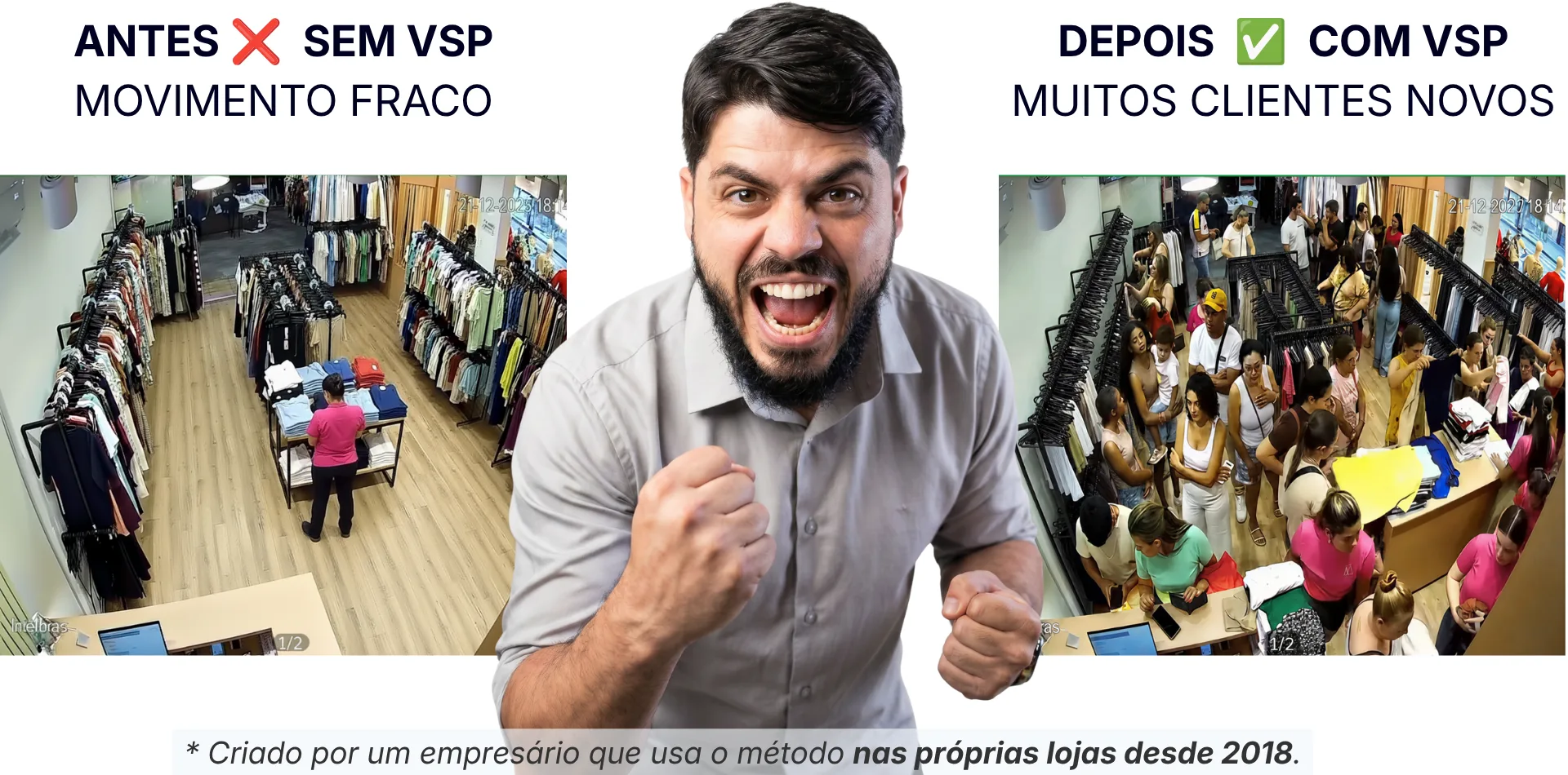 Método VSP em composição comercial